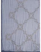 Cotton blend print kurta set with dupatta