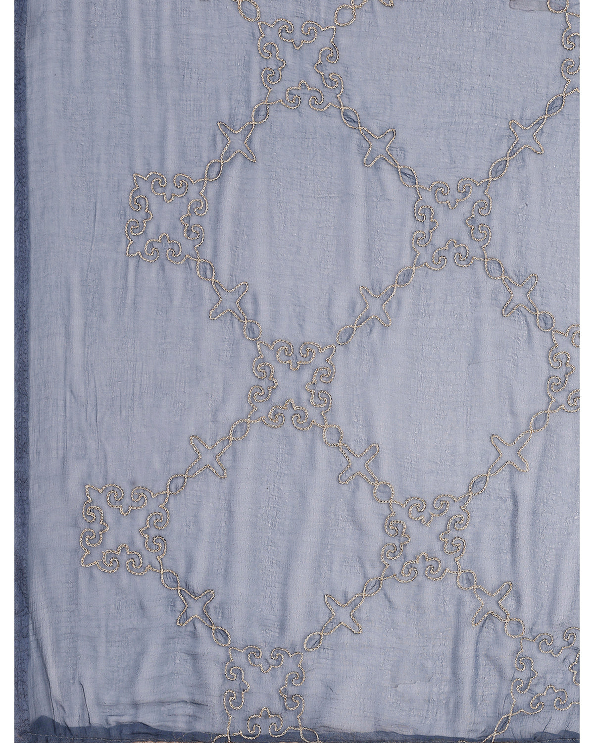 Cotton blend print kurta set with dupatta