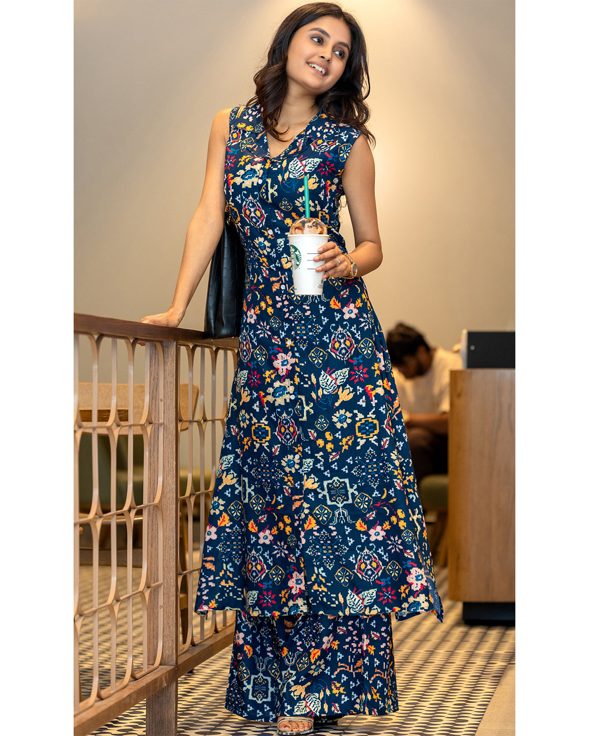 Women’s Stitched Rayon Printed Co-ord Set