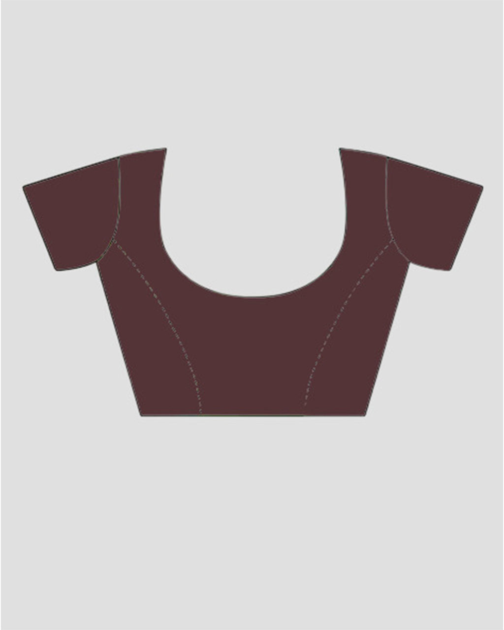 Pink Linen Saree with Floral Print and Mauve Border With Blouse Piece