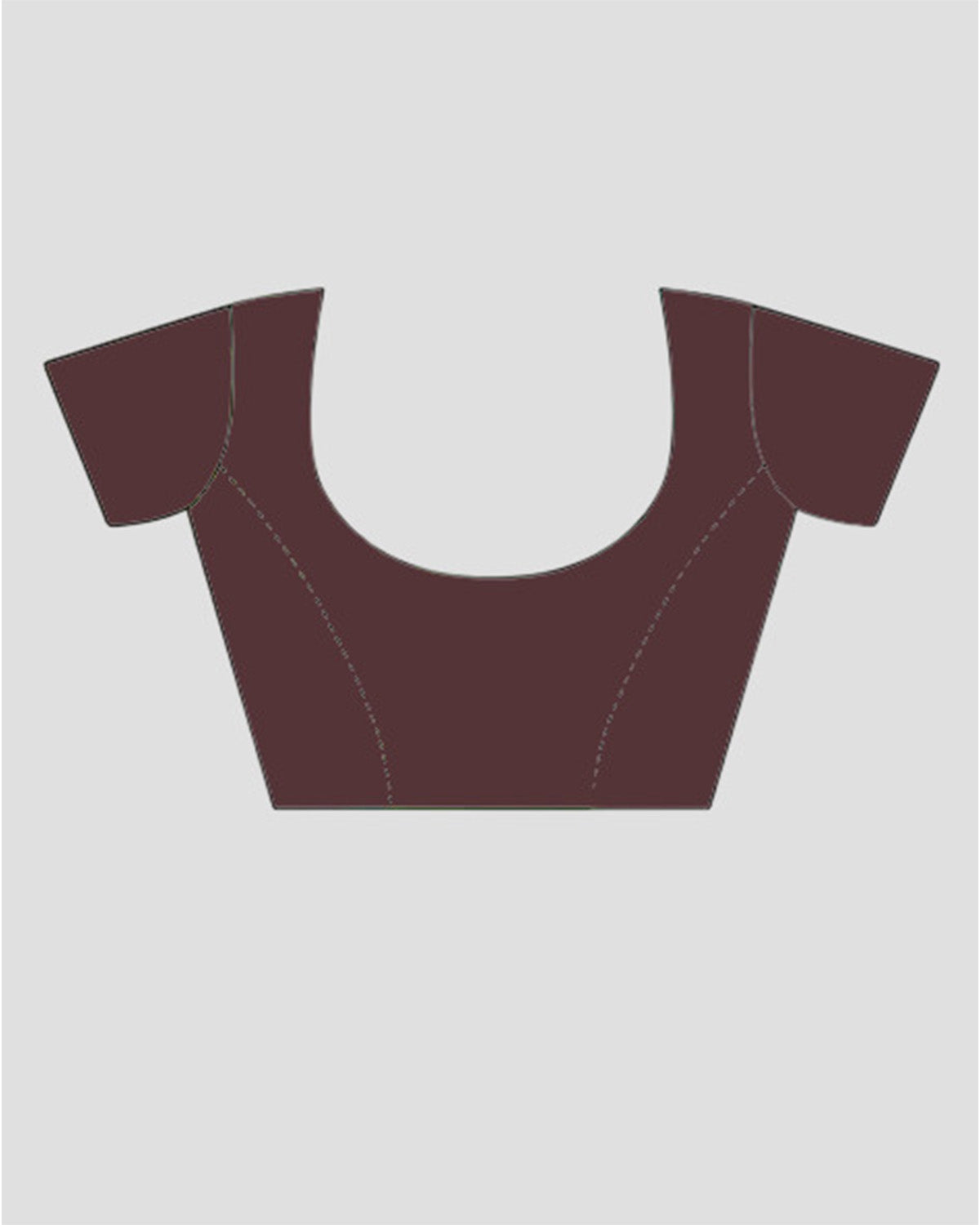 Pink Linen Saree with Floral Print and Mauve Border With Blouse Piece