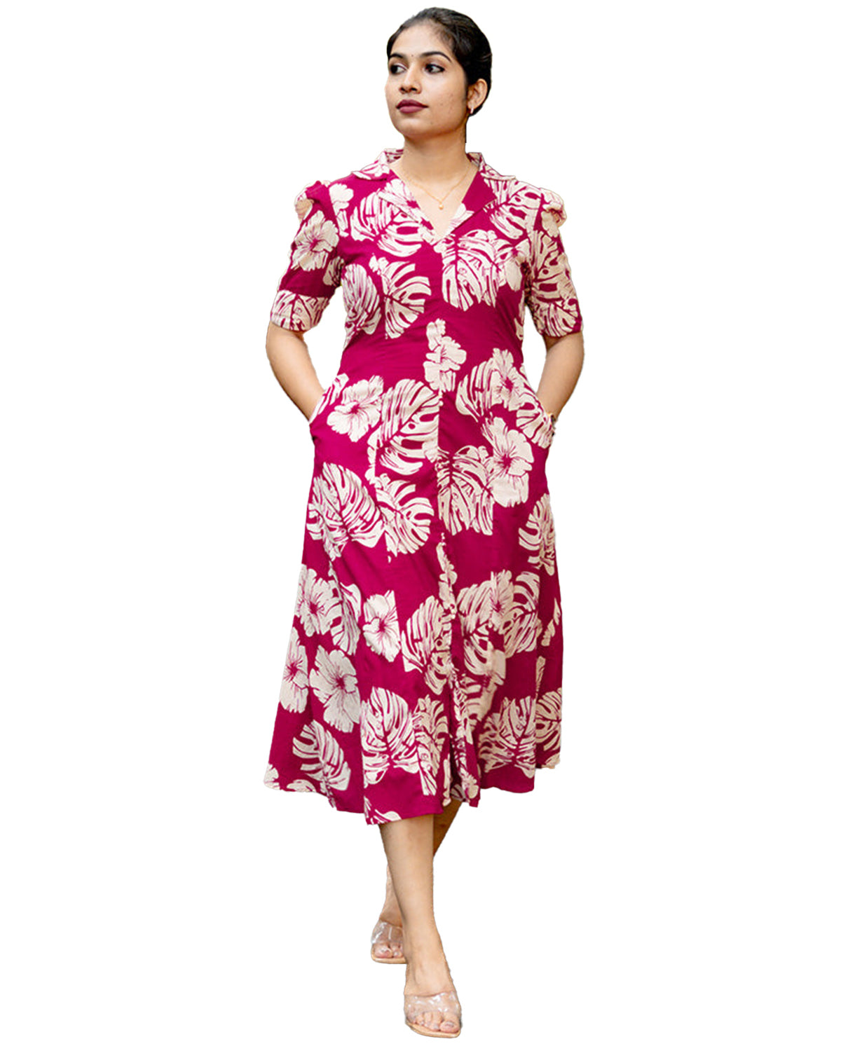 Women's Rayon Stitched Print Kurta for Women