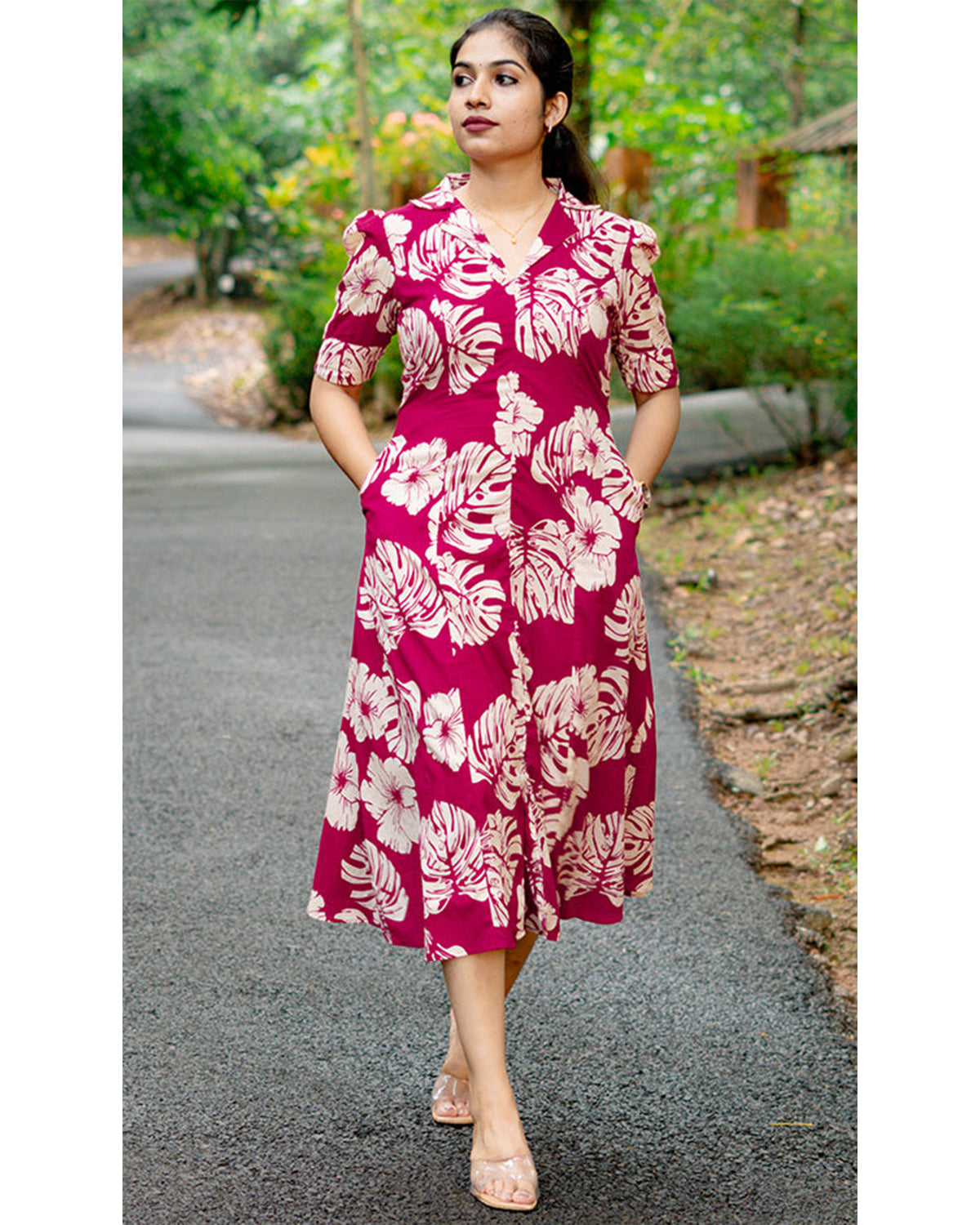 Women's Rayon Stitched Print Kurta for Women