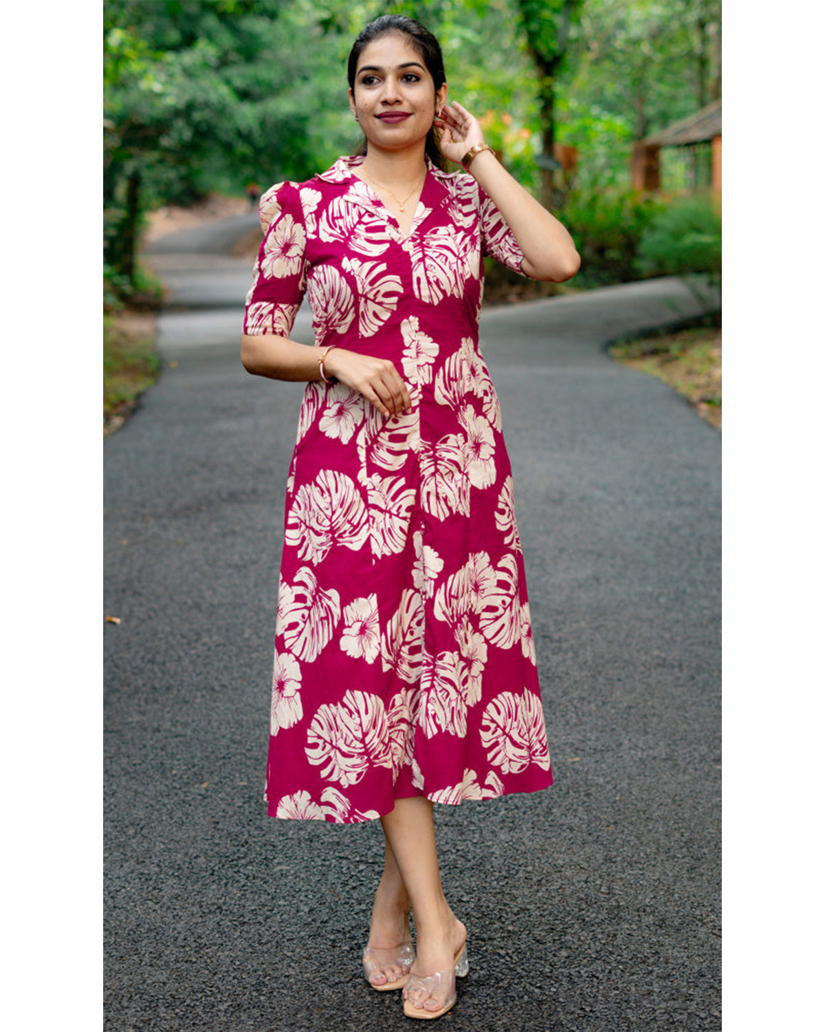 Women's Rayon Stitched Print Kurta for Women