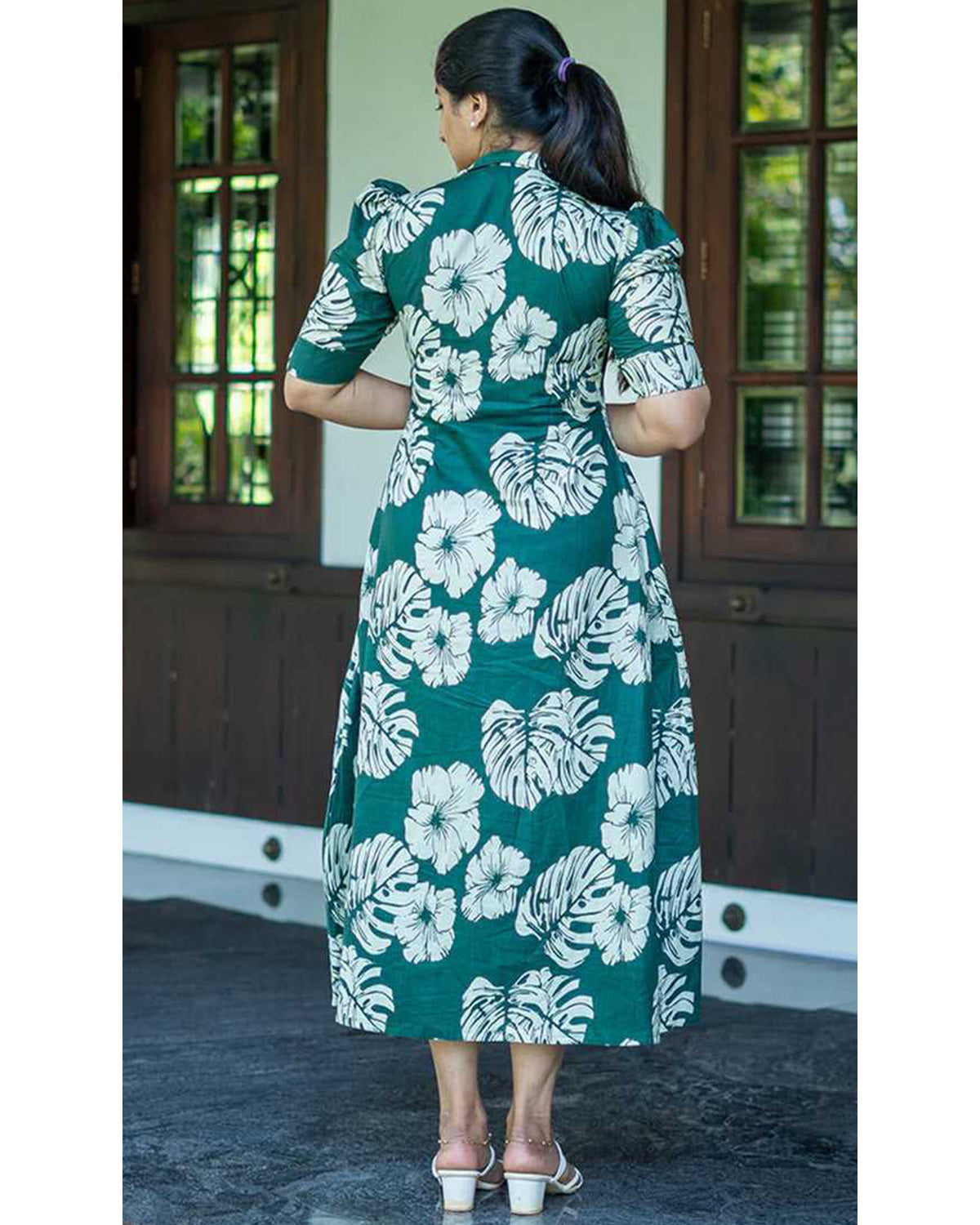 Women's Rayon Stitched Print Kurta for Women